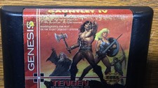 Sega Genesis Gauntlet IV 1993 Authentic Game Cartridge Tested Working