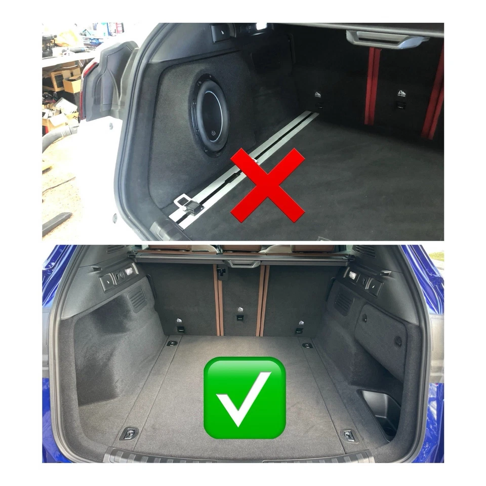 Rezaw‑Plast PE Cargo Mat for Alfa Romeo Stelvio 2017-2025 /No Subwoofer/ Black Foto 2 de 4