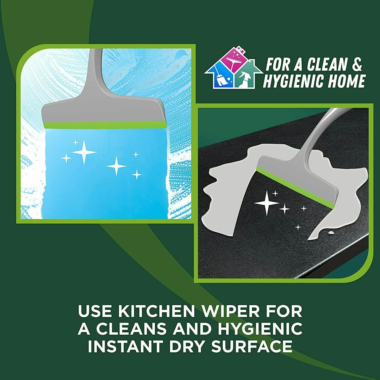 Kitchen Wiper Pack of 1 To Clean For An Instant Dry Surface 16 x 5 x