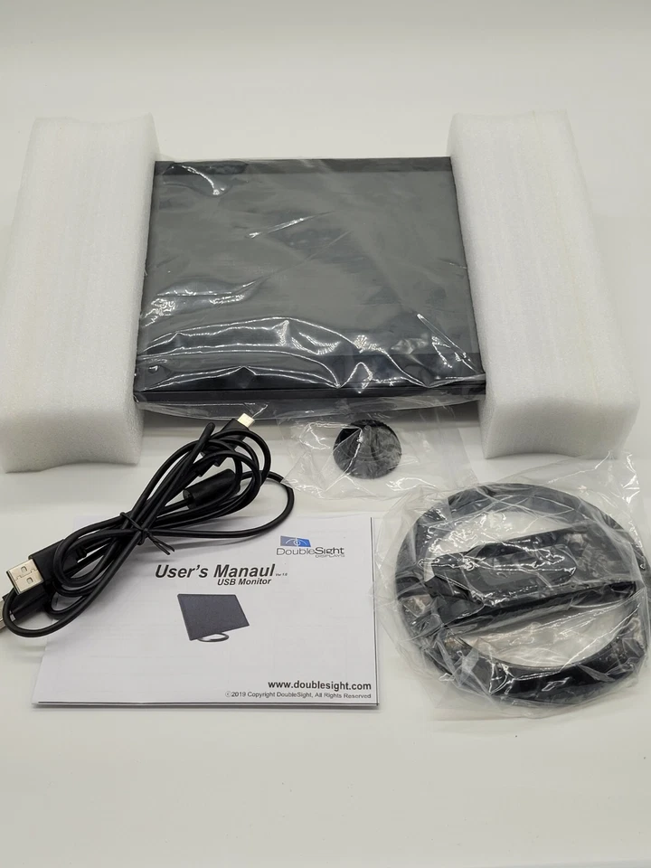 DoubleSight Displays DS-12UT 12" LCD Touchscreen Monitor - TAA Compliant - Image 4 of 4