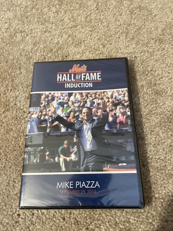 New Sealed NY Mets Mike Piazza Hall Of Fame Induction DVD Sept 29, 2013