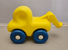 Little Tikes Yellow Tow Truck Chunky Yellow My First Wheels Vintage