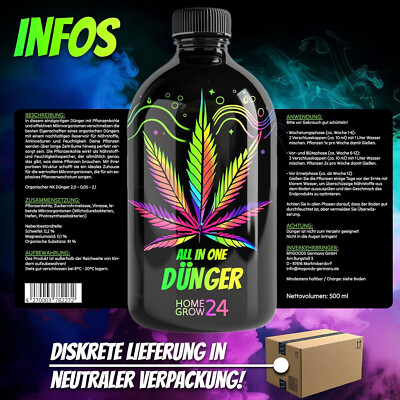 chili dünger bio Chili Dünger - Mineralischer NPK Flüssigdünger mit Stickstoff main image 1