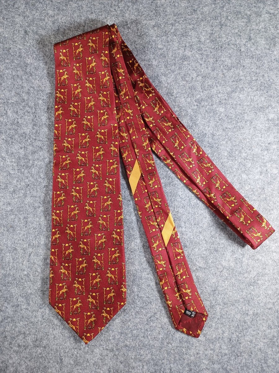 ferragamo horse tie