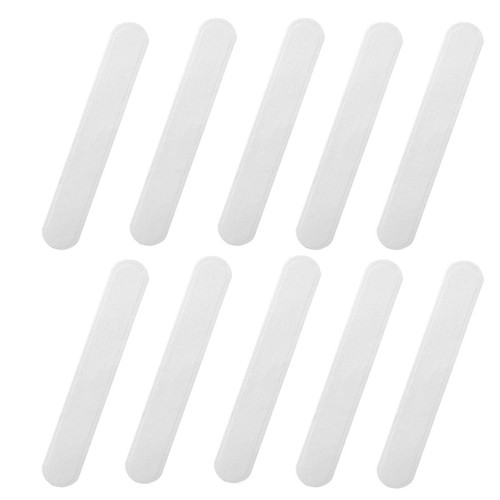 Hat Sweat Liner 10pcs Sweat Absorbent Hat Liner Stripes Adhesive Neck Liner Pads - Picture 5 of 16