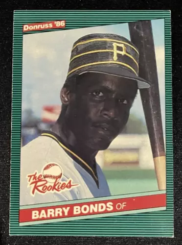 1986 Donruss The Rookies #11 BARRY BONDS - Pittsburgh Pirates Rookie/RC