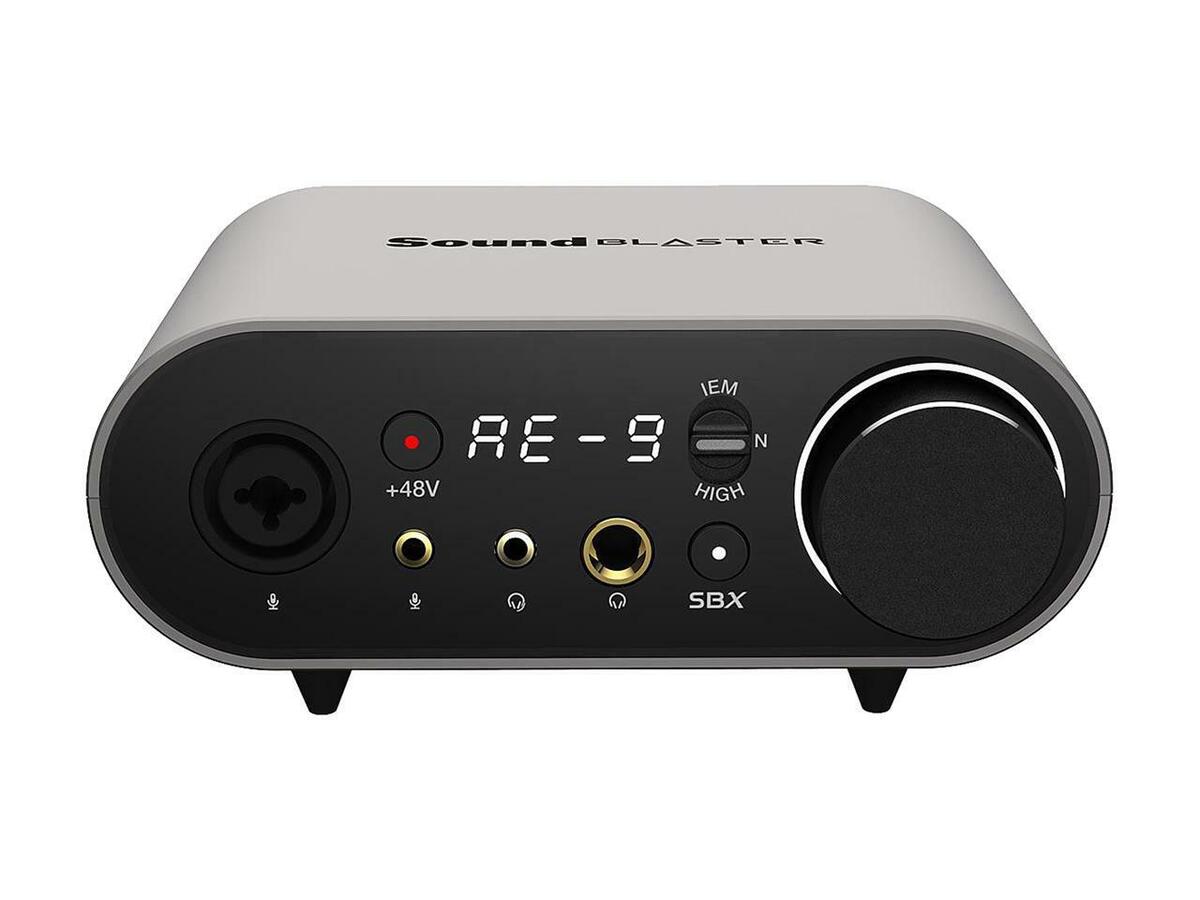 Creative Sound Blaster AE-9 Sound Card (Metallic Gray Creative Sound Blaster AE-9 Sound Card (Metallic Gray