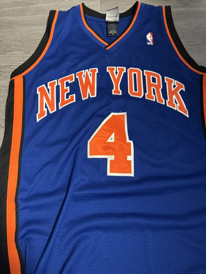 Camiseta NATE ROBINSON Adidas New York Knicks AUTÉNTICA Azul 40 M Foto 3 de 4