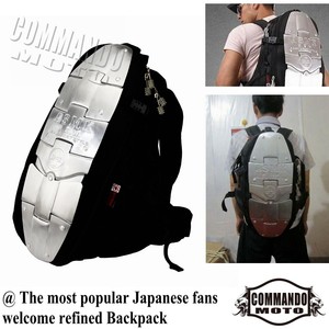 1pc Aluminum Armor Motorcycle Motocross Backpack Bag Back Spine Protector L New Ebay