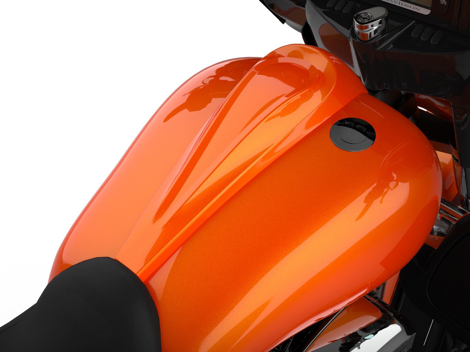 WICKED ORANGE PEARL Fits Harley Street Road Special Advanblack Tank Dash Console