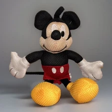 Disney Mickey Mouse Knitted Waffle Plush for Jay Franco & Sons, Inc. 12 Inches