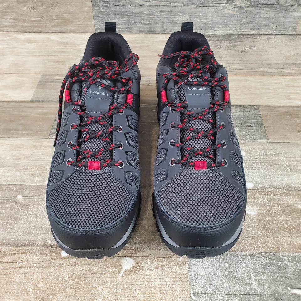 Columbia Granite Trail Hiking Shoes Mens Sz 11.5 Shark Mountain Lace-Up Low Top - Image 2 of 4