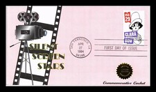 CLARA BOW SILENT FILM SCREEN LEGEND 1994 COLLECTORS SERIES CACHET  FDC VF UNADDR