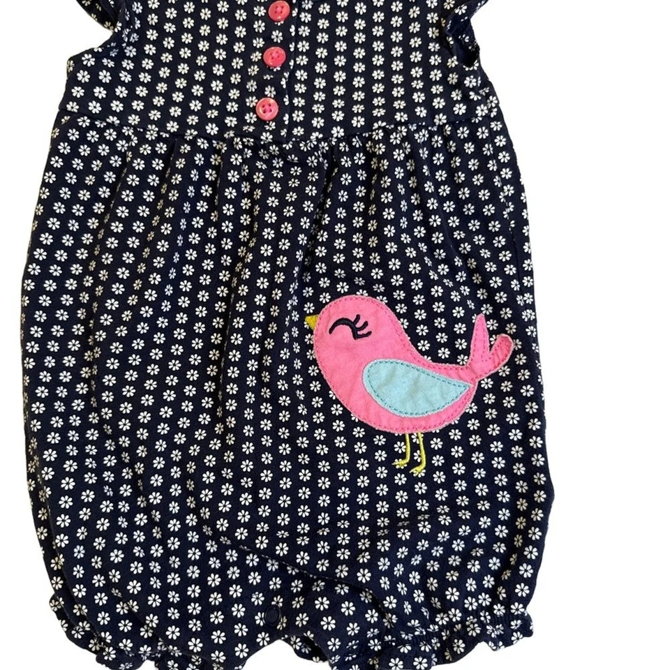 女宝宝连衫裤套装尺寸 6-9 个月,我的孩子,Carter's,Young Hearts, — 第 3/4 张图片