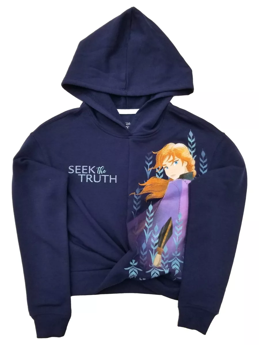 Girls navy blue sweatshirt sales