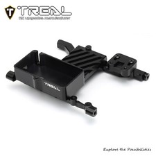 Treal Axial SCX6 Black 7075 Aluminum ESC Tray Servo Mount Bracket