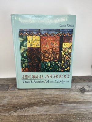 Abnormal Psychology David L Rosenhan Second Edition