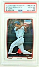 XANDER BOGAERTS 2012 Bowman Chrome Prospects #BCP105 GEM MINT PSA 10