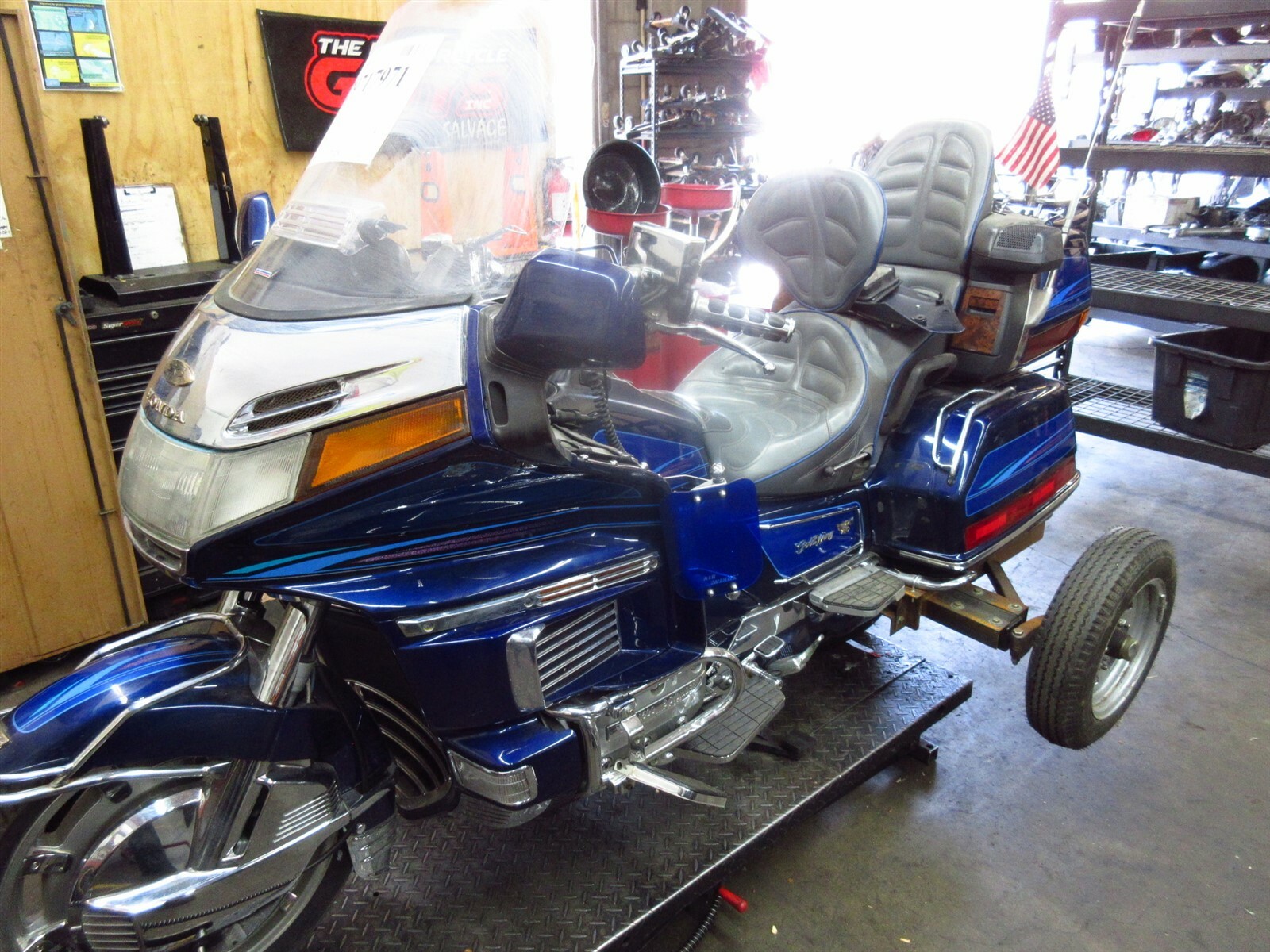 1993 91-94 Honda GL1500 Goldwing Aftermarket Security Alarm Wiring Control Box