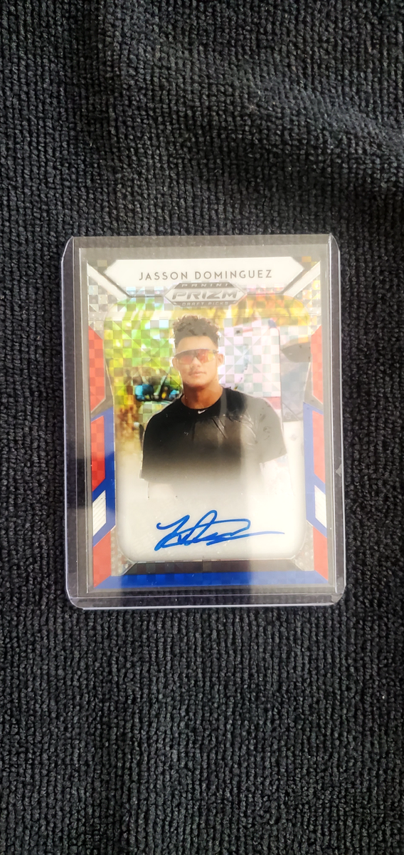Prizm 2020／Jasson Dominguez RC Auto! JASSON DOMINGUEZ 2020 Panini Prizm DP RC Auto #/99 NY