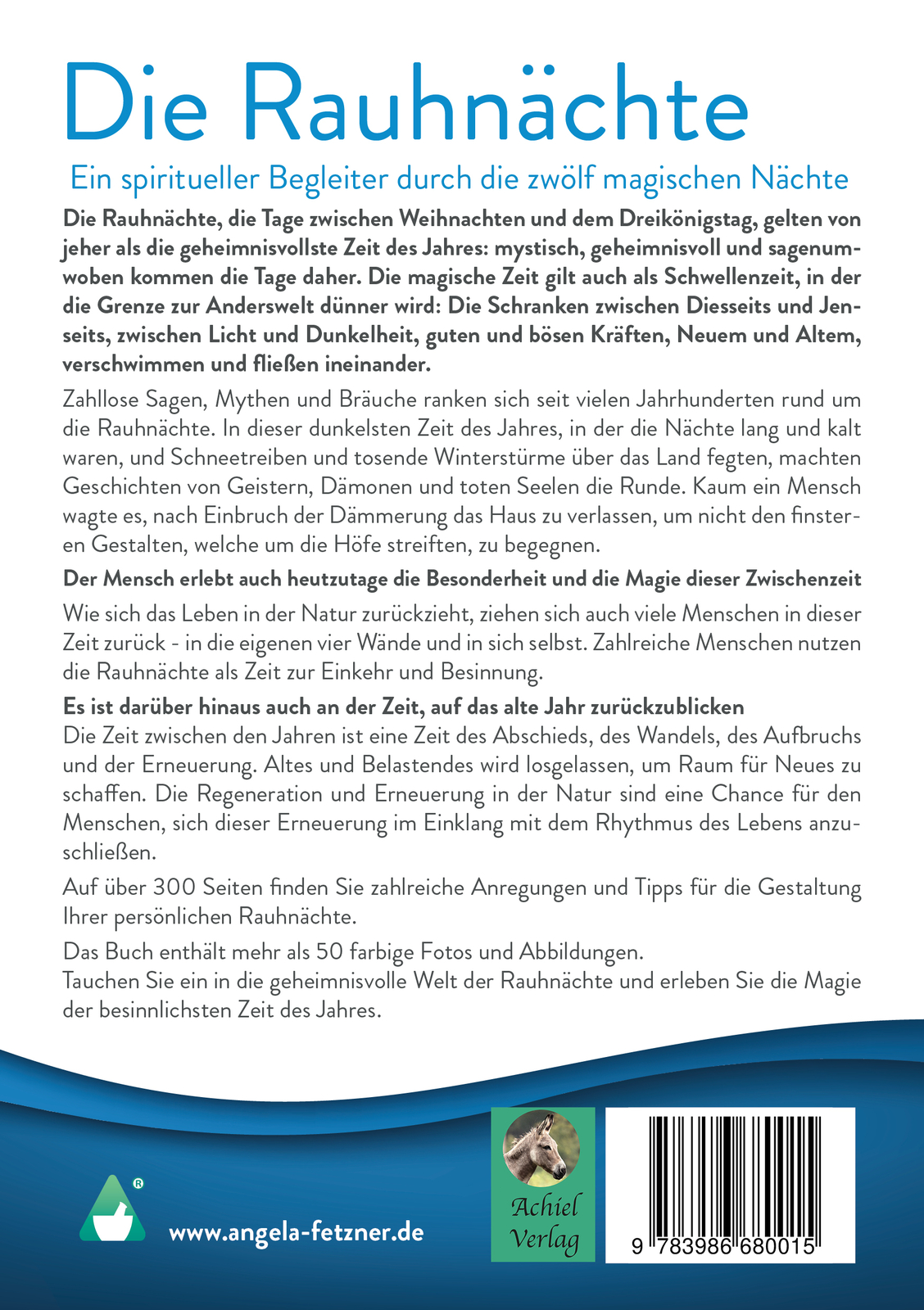 Thumbnail - Dr. Angela Fetzner; Libri Ad Vitam / Die Rauhnächte