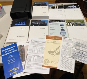 2014 RX 450h Owners Manual User Guide Booklet Set | eBay