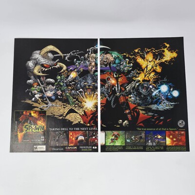 希少　店頭用　SPAWN　スポーン　ドリームキャスト　販促ポスター 2025年最新】スポーン ドリームキャストの人気アイテム - メルカリ