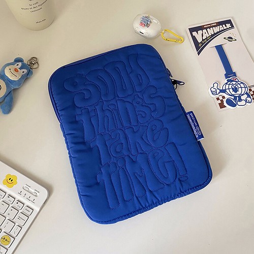 Embroidery Pattern Cute Shockproof Laptop Sleeve Case Bag 11 13 14 Inch _ou - Afbeelding 16 van 18