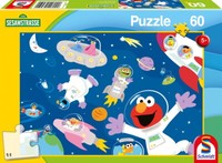 60 Teile Schmidt Spiele Kinder Puzzle SesamstraßE Im Weltall 56459