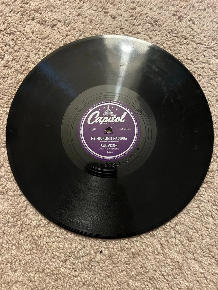 78 RPM Estate Sale All Eras, Artists, Labels 1910s through 1950s - Flat Shipping Foto 4 de 4