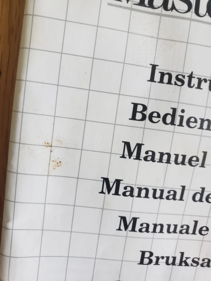 SEGA MASTER SYSTEM II 2 CONSOLE INSTRUCTION MANUAL 1992 VINTAGE RETRO GAMING - Image 4 of 4