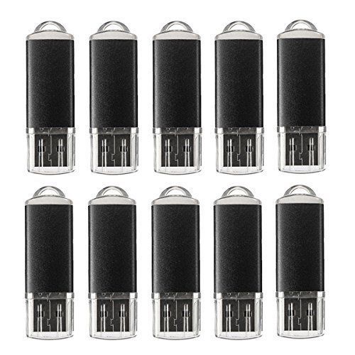 10 piezas/lote Memoria USB en blanco rectangular 1GB 2GB 4GB 8GB 32GB, imagen 3