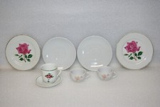 Mixed Lot 8 Pc Child Toy Teatime Bone China Porcelain Ceramic Cup Saucer Plate