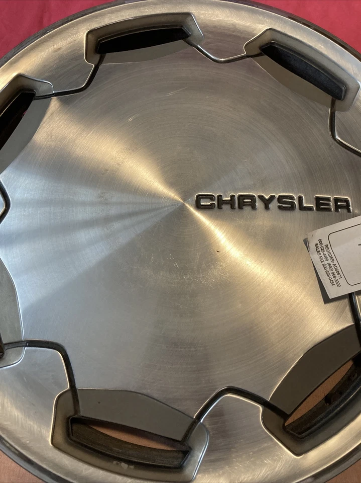 1985-1986 Chrysler Lebaron GTS 14" Cap Hubcap Wheel Cover 4284120 OEM Vintage OE - Imagem 2 de 4