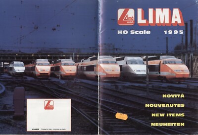 catalog LIMA Models novelty 1995 HO Scale IT F E D bb