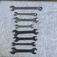 8pc Lot Mercedes-benz Dowidat Bmw Open End Offset Wrenches