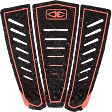 O&E Ocean & Earth Kanoa Signature 3 PIECE Tail Pad Black/Coral