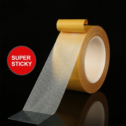 3 Pack Strong Adhesive Doublesided Gauze Fiber Mesh Tape,Waterproof