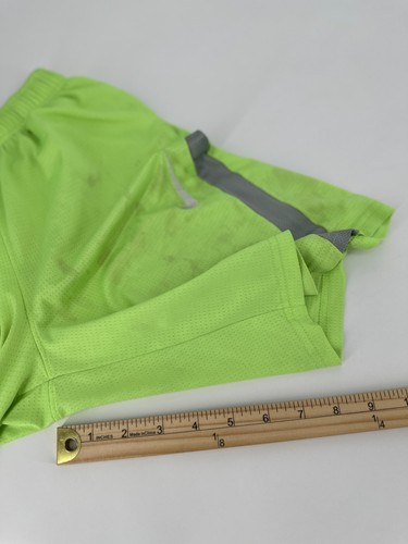 Nike Shorts Youth Large Dri-Fit Big Boys Basketball Athletic Green Retro Y2K 90s - Picture 4 of 14