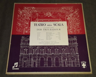 33CX 1483/85 ed1 3LP Maria Callas, soprano: Verdi: Il Trovatore. NO SAX, N. MINT