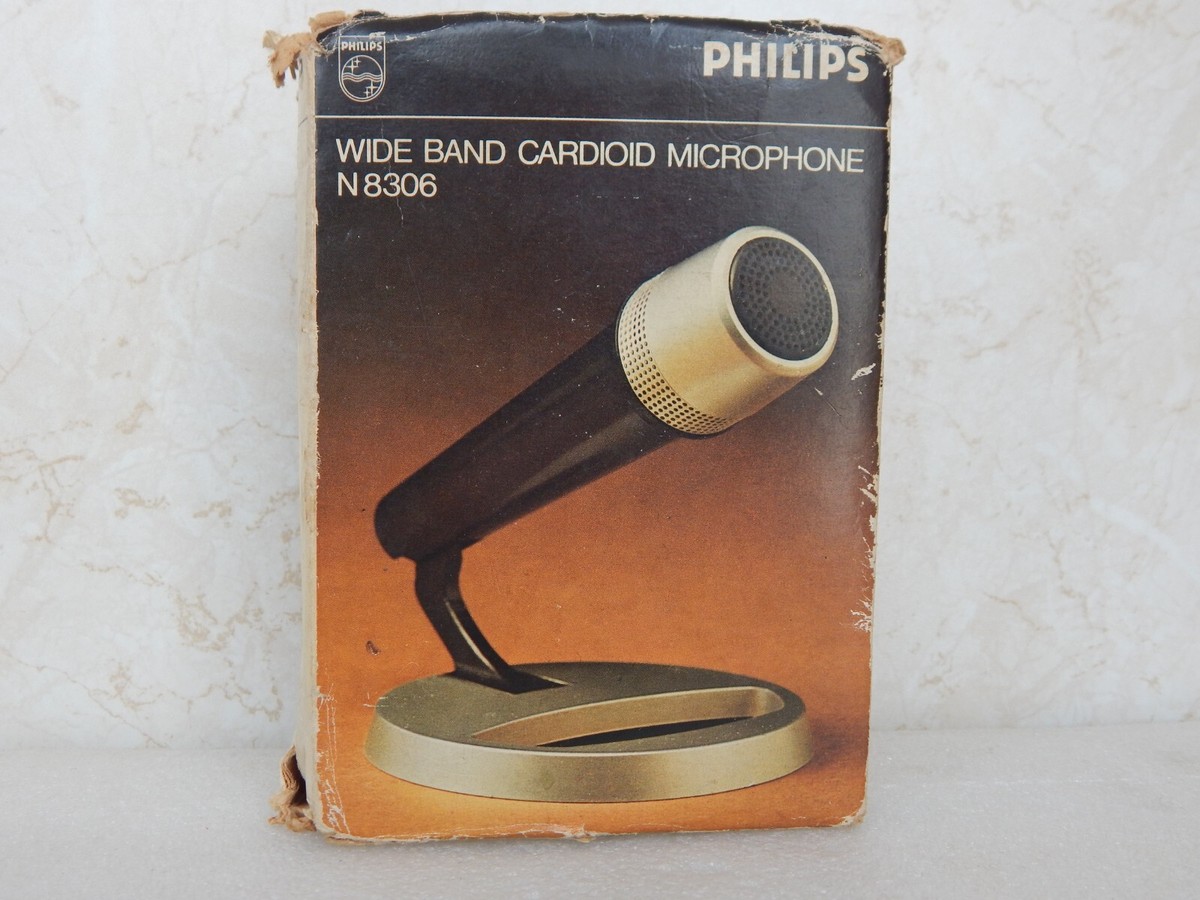 Microphone Philips Vintage À VENDRE! - FR