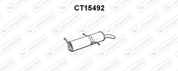 Silencieux arriere Citroen ZX Break 1.9 TD reduction bruit