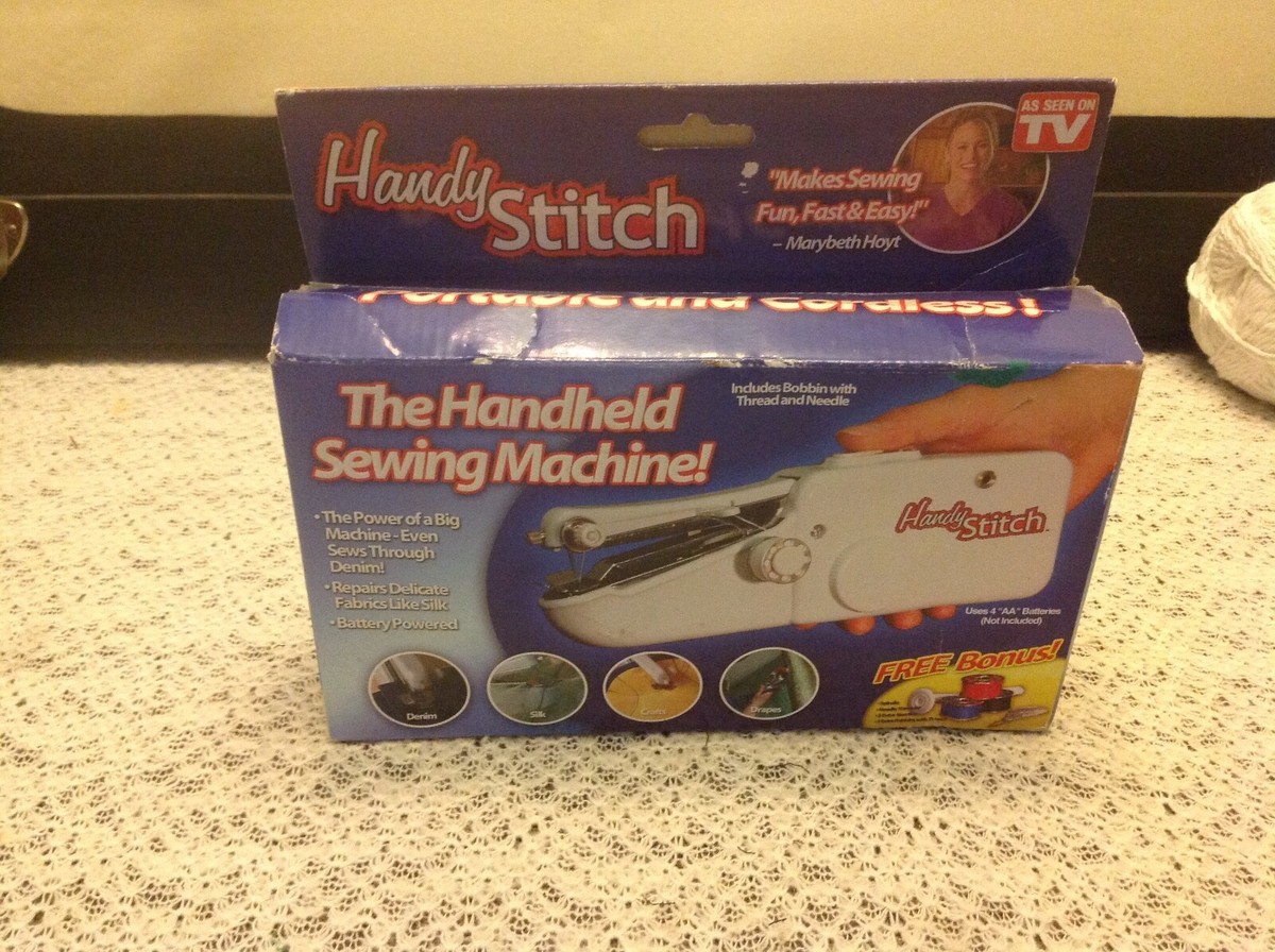 Handy Stitch Portable Handheld Sewing Machine As Seen on TV NEW