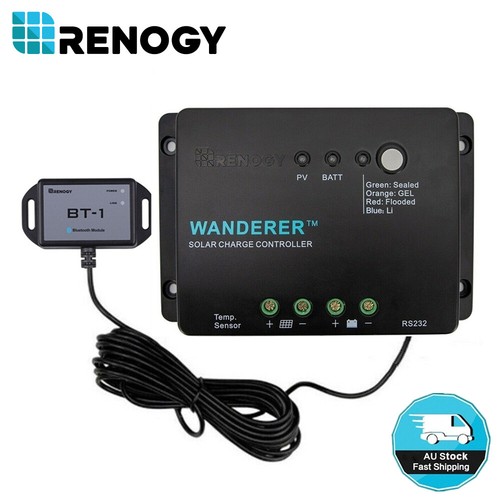 Renogy 30A PWM Charge Controller 12V Solar Regulator w/ Bluetooth Module Lithium - Picture 12 of 19