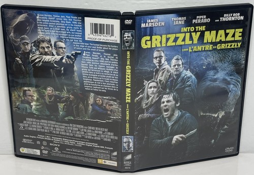 Into The Grizzly Maze (Dvd, 2015, Thomas Jane, James Marsden, Scott Glenn) Cad - Picture 3 of 7