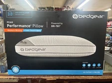 Bedgear Peak Performance Pillow 3.0  AHP96AMW1MQ Size 3.0 Moisture Wicking Cool