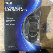 TRUE METRIX Self Monitoring Blood Glucose Meter - New In Sealed Box 
