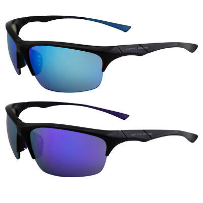Optic Edge Shakedown Sports & Motorcycle Sunglasses 2 Pairs Wraparound Black