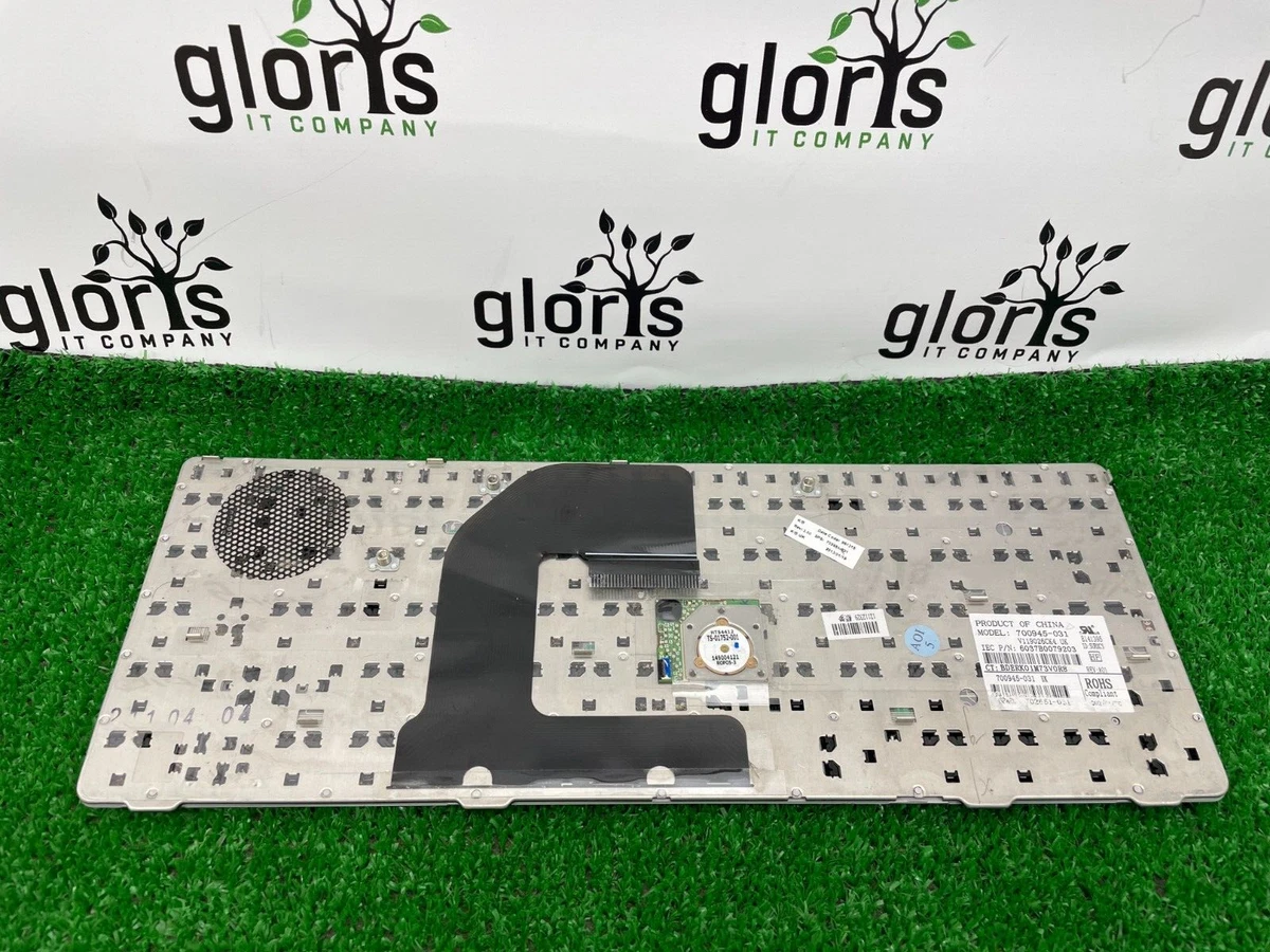 Used Genuine HP EliteBook 8470p Laptop UK Keyboard QWERTY 700945 