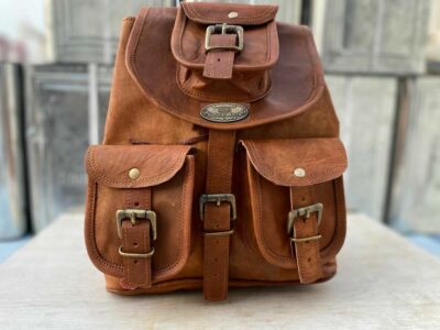 Men & Women Backpack Rucksack School Vintage Brown Travel Bag 13 Inch Leather | eBay Men & Women Backpack Rucksack School Vintage Brown Travel Bag 13 Inch Leather | eBay
